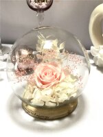 Flower Bowl Stacy, Blumengesteck in einer Glaskugel