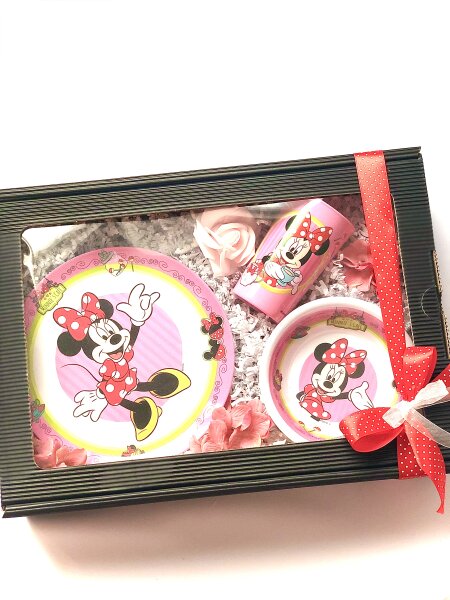 Geschenkset  Minnie Mouse-Minnies Cafe